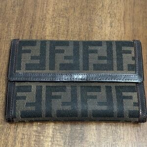 FENDI Zucca Wallet